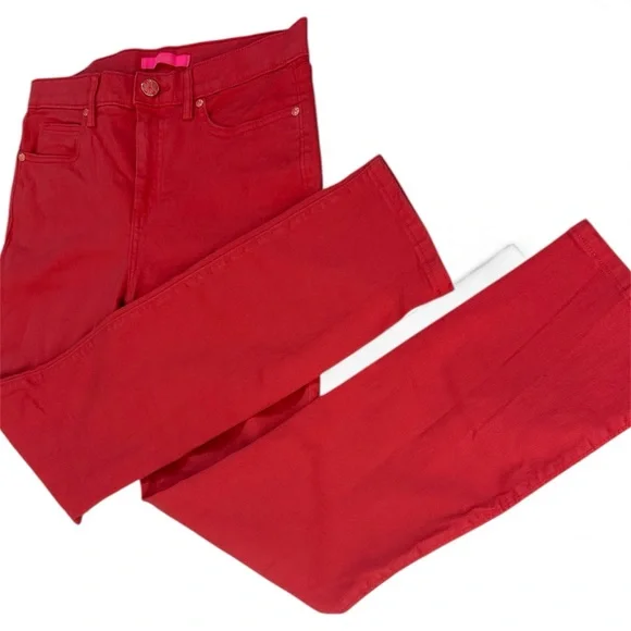 Lilly Pulitzer Coral Skinny Jeans - Picture 2 of 9